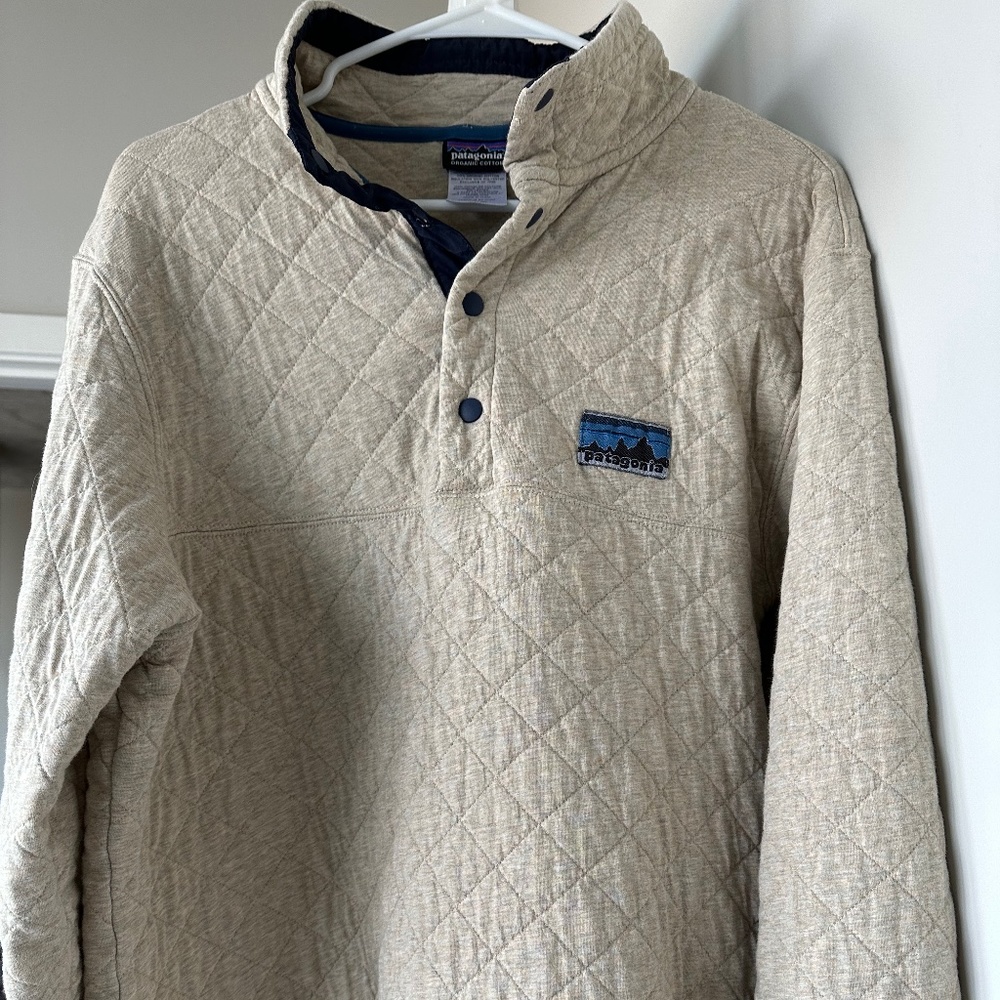 Patagonia Diamond Quilt Snap-T Pullover